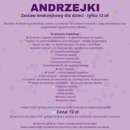 Andrzejki - pakiet - 28/29/30 Listopada - obrazek 6