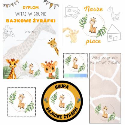 Grupa Bajkowe Żyrafki (PDF) - pakiet - obrazek 3
